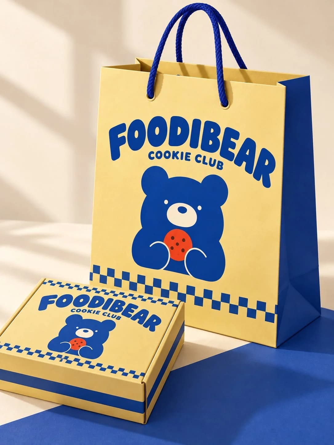 FOODIBEAR COOKIE CLUB — 수제 쿠키 패키지 디자인 3